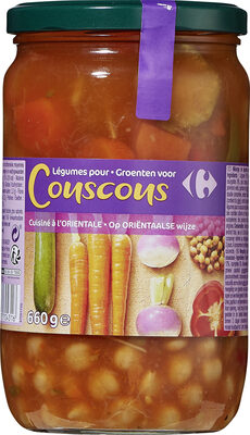 Couscous de légumes à l'orientale