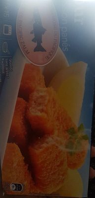 Bâtonnets panés saumon rose