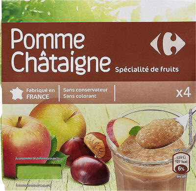 Pomme Châtaigne Spécialité de fruits