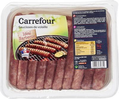 Saucisses de volaille