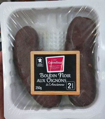 Boudin noir à l'Ancienne AUX OIGNONS