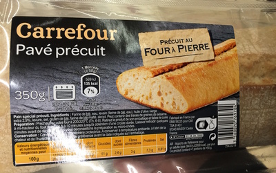 Pavé précuit au four à pierre