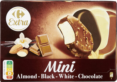 Mini Almond - Black - White - Chocolate