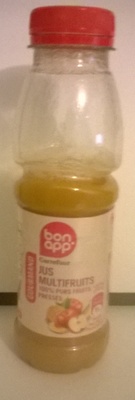 Jus multifruits 100 % purs fruits pressés