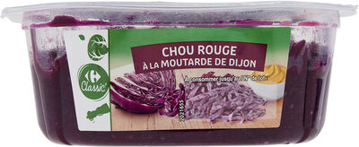 Chou rouge à la moutarde de Dijon