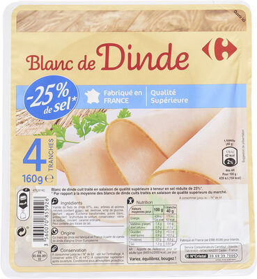 Blanc de Dinde Doré au four
