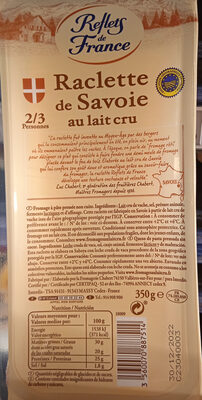 Raclette de Savoie au lait cru