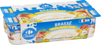 Brassé fruits jaunes mixés