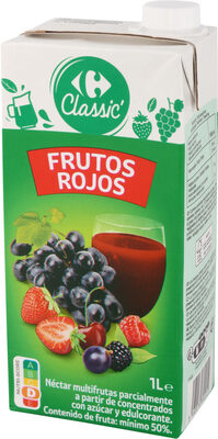Néctar de frutos rojos