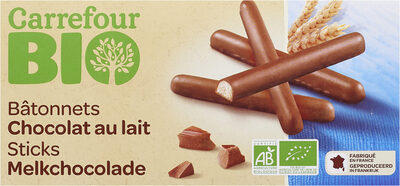 Bâtonnets Chocolat au lait