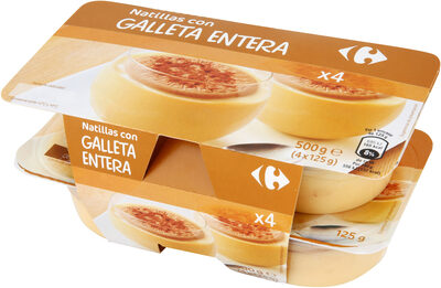Natilla con GALLETA ENTERA