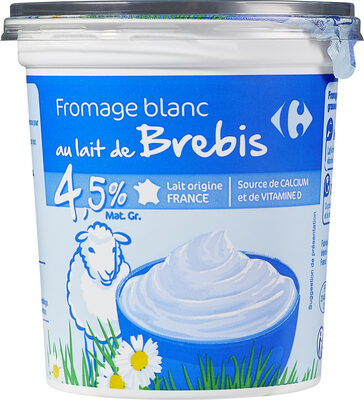 Fromage blanc au lait de Brebis