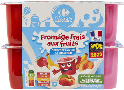 Fromage frais aux fruits
