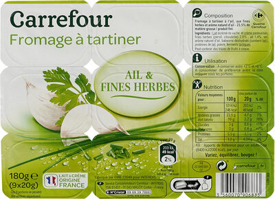 Tarti'Bon Ail & fines herbes