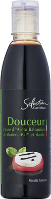 Douceur de vinaigre balsamique de modene au basilic