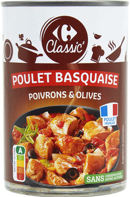 Poulet basquaise