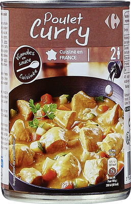 Poulet curry & petits légumes
