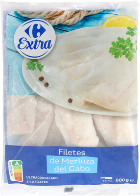 Filetes de merluza sin piel