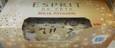 Bûche pâtissière saveur spéculoos