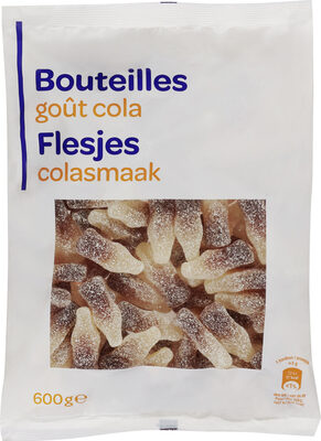Bouteilles goût Cola