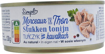 Morceaux de thon