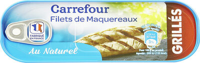 Filets de maquereaux grillés au naturel.