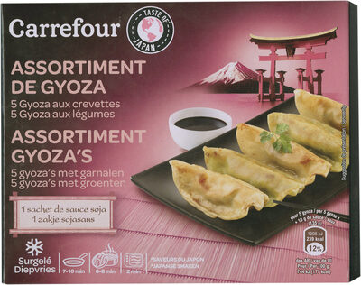 Assortiment de gyoza