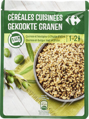 QUINOA & BOULGOUR A l'huile d'olive vierge extra 2%