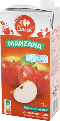 Zumo de manzana