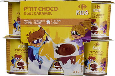 P'TIT CHOCO Goût CARAMEL