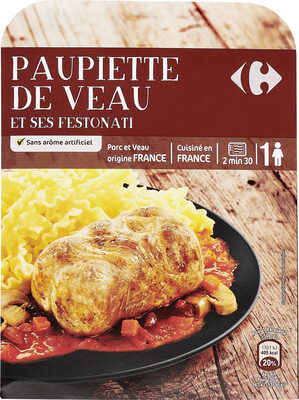 Paupiette de veau et ses festonati