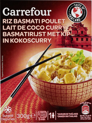 Riz Basmati et Poulet