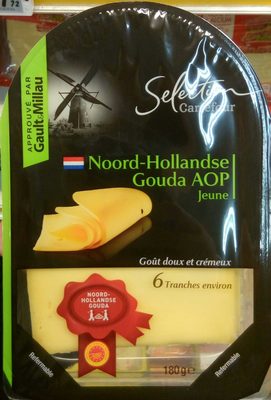 Noord-Hollandse Gouda AOP Jeune - Goût doux et crémeux
