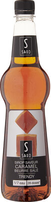 Sirop saveur caramel beurre salé