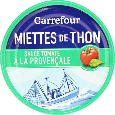 Miettes de thon sauce tomate à la provençale