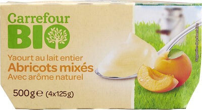 Brassé Abricot mixé au lait entier