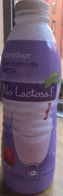 Sans lactose !* Fraise