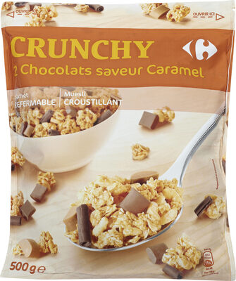 Crunchy chocolat saveur caramel