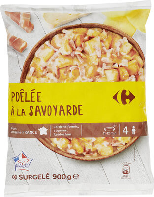 Poêlée à la Savoyarde Lardons, Raclette, Oignons