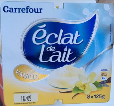 Éclat de lait vanille