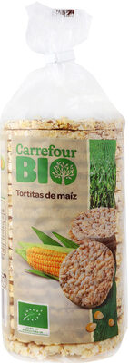 Tortitas de maíz ecológicas