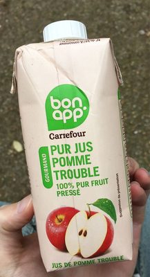 Jus de pomme bon app’