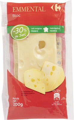 Emmental sel réduit