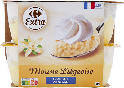 Mousse Liégeoise SAVEUR VANILLE