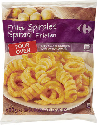 Frites spirales