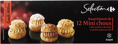 Assortiment 12 mini choux