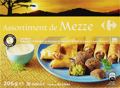 Assortiment de Mezze