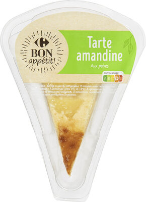 TARTE AMANDINE aux poires