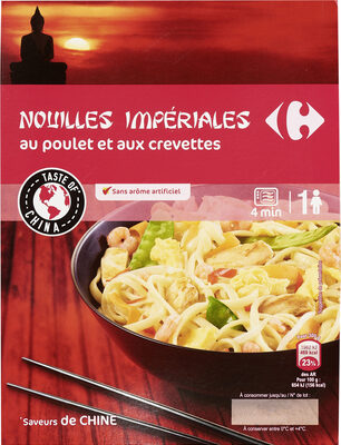 Nouilles impériales poulet - crevettes