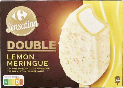 DOUBLE LEMON MERINGUE Citron, morceaux de meringue